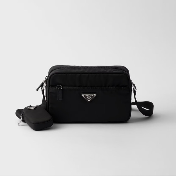 Prada Handbags - Prada Re-Nylon shoulder bag in Black